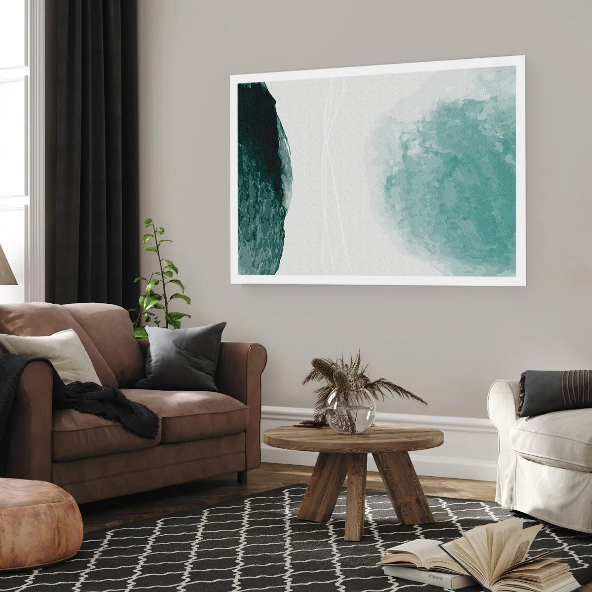 Plakát - Setkání s mlhou - 100x70 cm