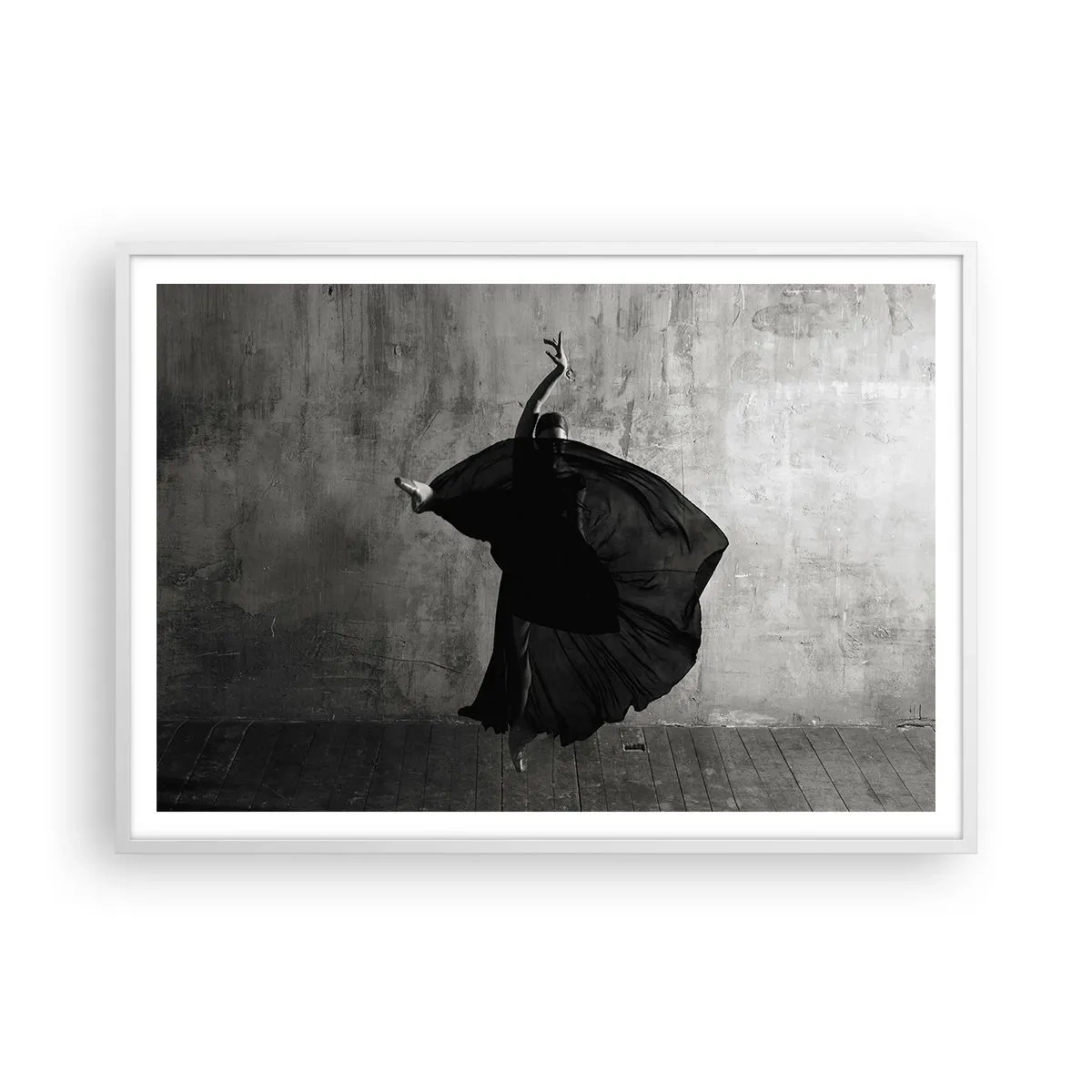 Plakát v bílém rámu - Plné vášně - 100x70 cm