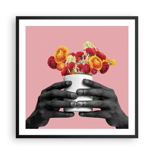 Plakát v černém rámu - Apoteóza života - 60x60 cm