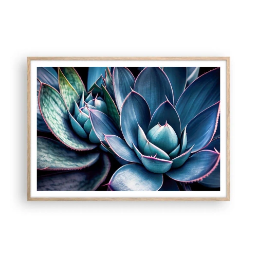 Plakát v rámu světlý dub - Vitální síla - 100x70 cm