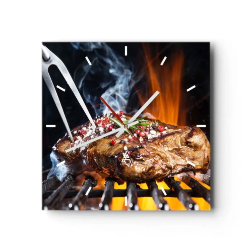 Nástěnné hodiny - Šťavnaté a voňavé - 30x30 cm