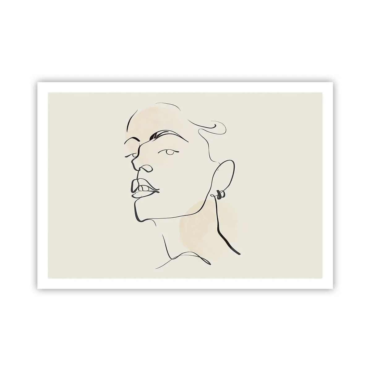 Plakát - Hrdý pohled - 100x70 cm