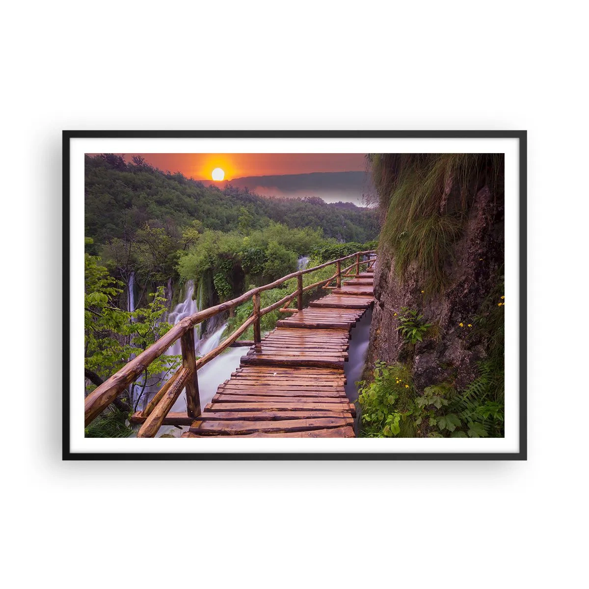 Plakát v černém rámu - Neuvěřitelná krása - 100x70 cm