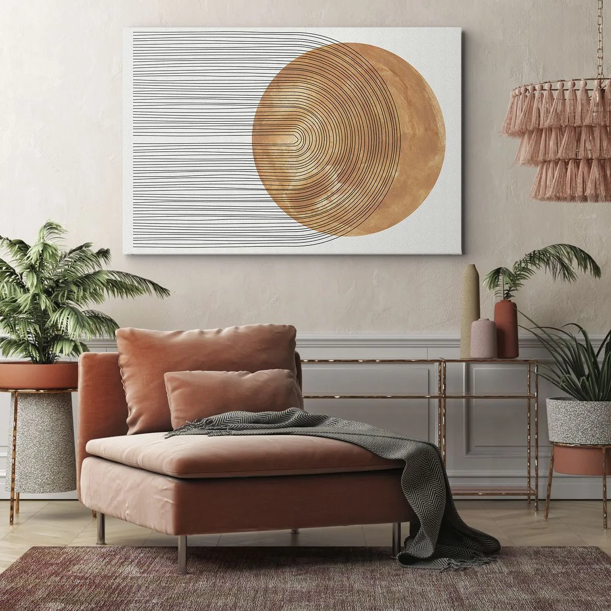 Obraz na plátně - Slunečná kompozice - 70x50 cm