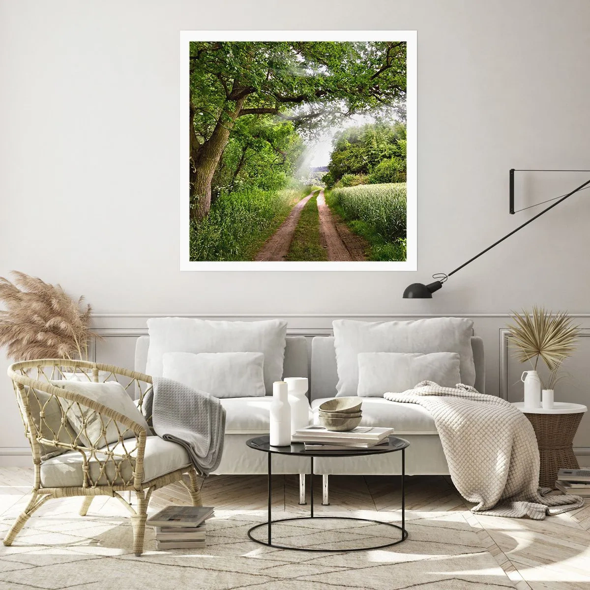 Plakát - Et in Arcadia ego - 60x60 cm
