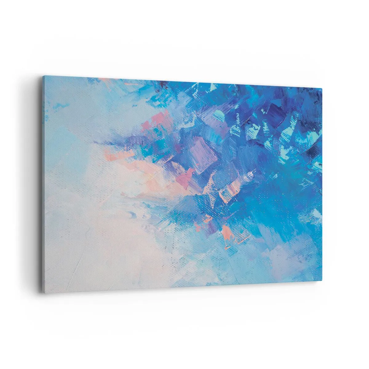 Obraz na plátně - Zimní abstrakce - 100x70 cm