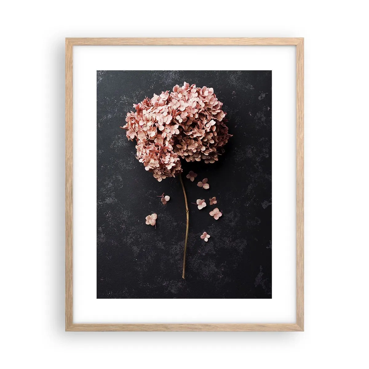 Plakát v rámu světlý dub - Skutečně romantické znamení - 40x50 cm