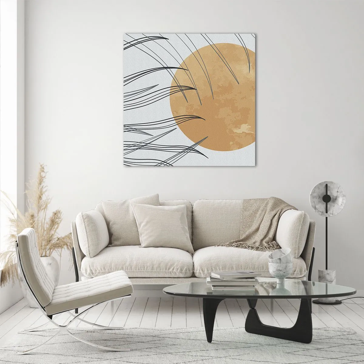 Obraz na skle - Vždy ke slunci - 50x50 cm