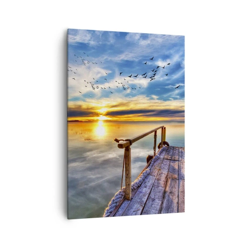 Obraz na plátně - Vítr jde odpočívat - 70x100 cm