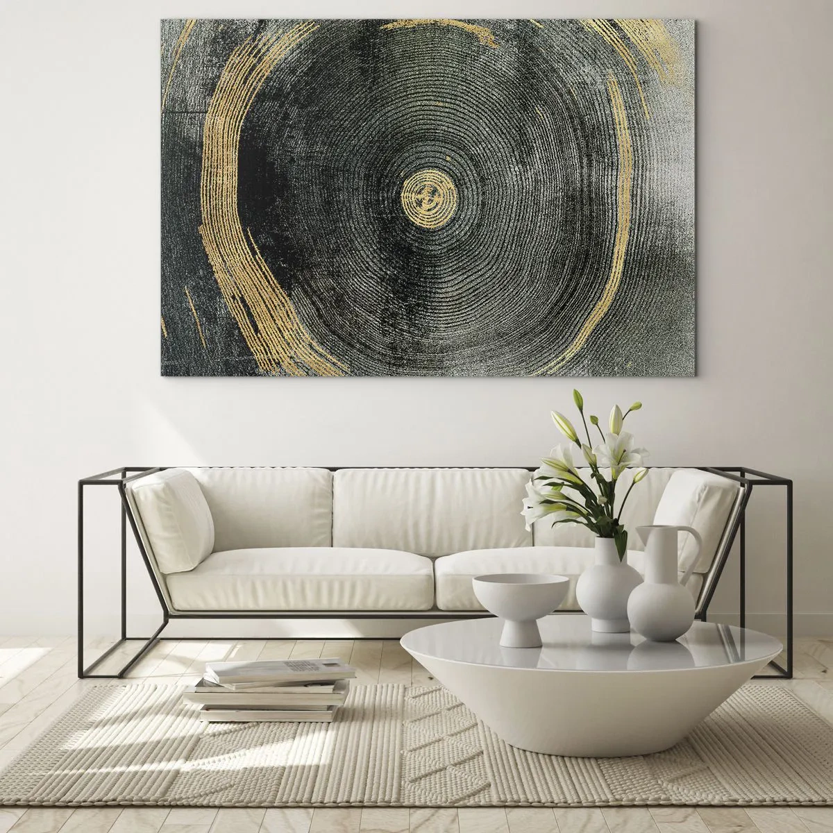 Obraz na skle - Změna a udržitelnost - 120x80 cm