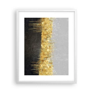 Plakát v bílém rámu - Dovnitř a vzhůru - 40x50 cm