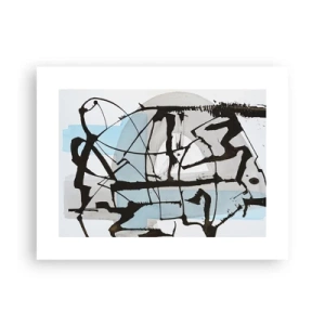 Plakát - Přesto modrá - 40x30 cm