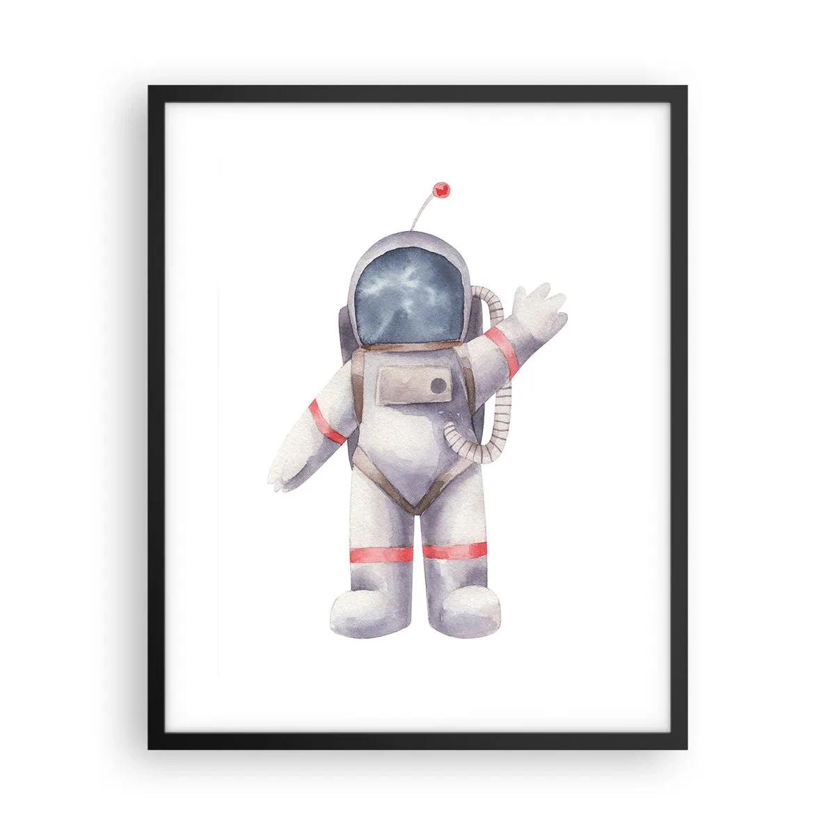 Plakát v černém rámu - Tak zatím! - 40x50 cm