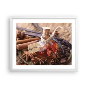 Plakát v bílém rámu - K jednotě těla a ducha - 50x40 cm