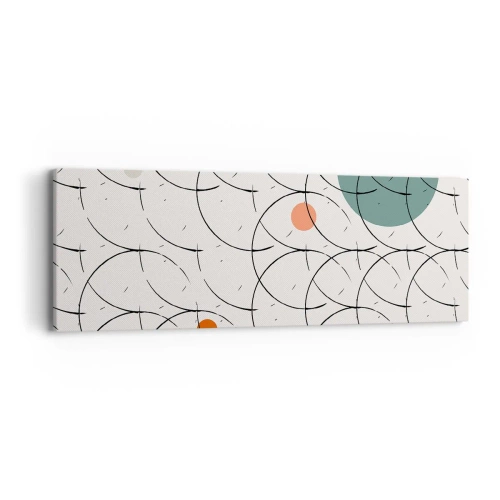 Obraz na plátně - V duchu pop-artu - 90x30 cm