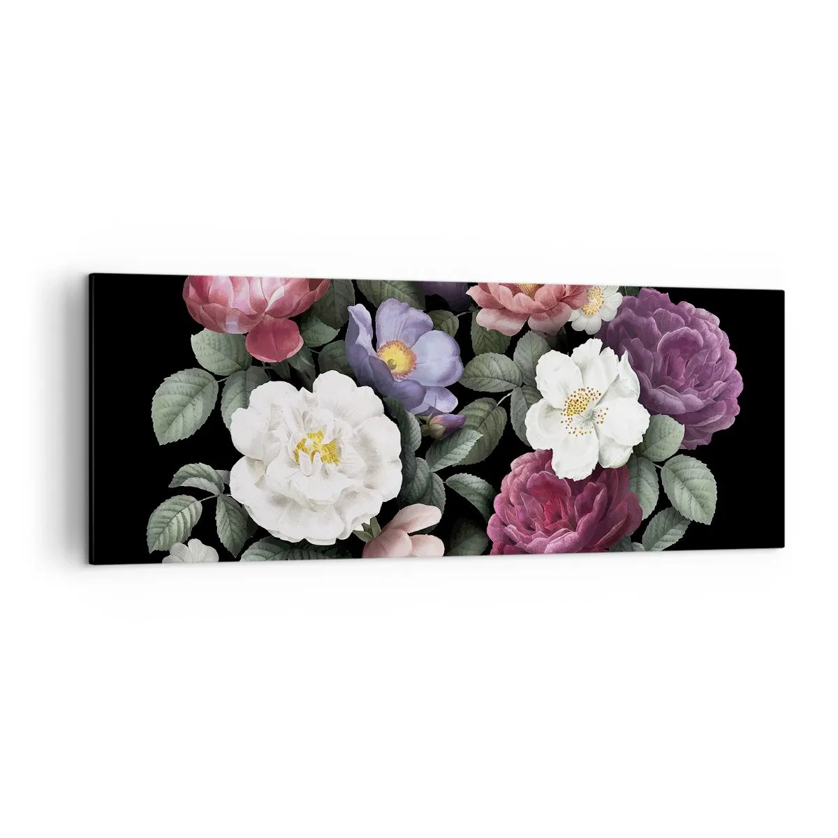 Obraz na plátně - Z anglické zahrady - 140x50 cm