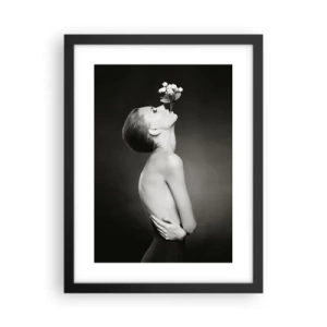 Plakát v černém rámu - Excentrická elegance - 30x40 cm