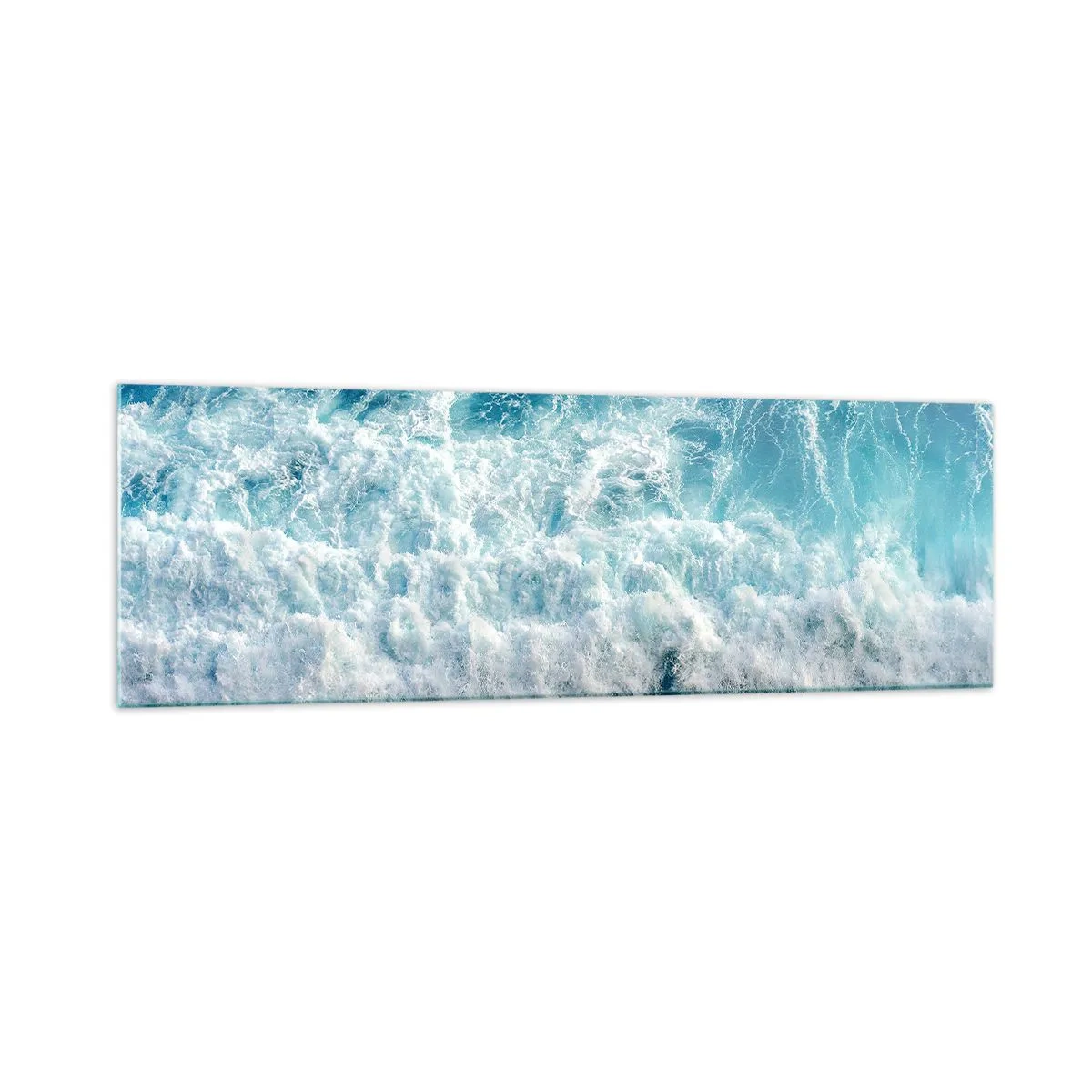 Obraz na skle - Radostně a skákavě - 160x50 cm