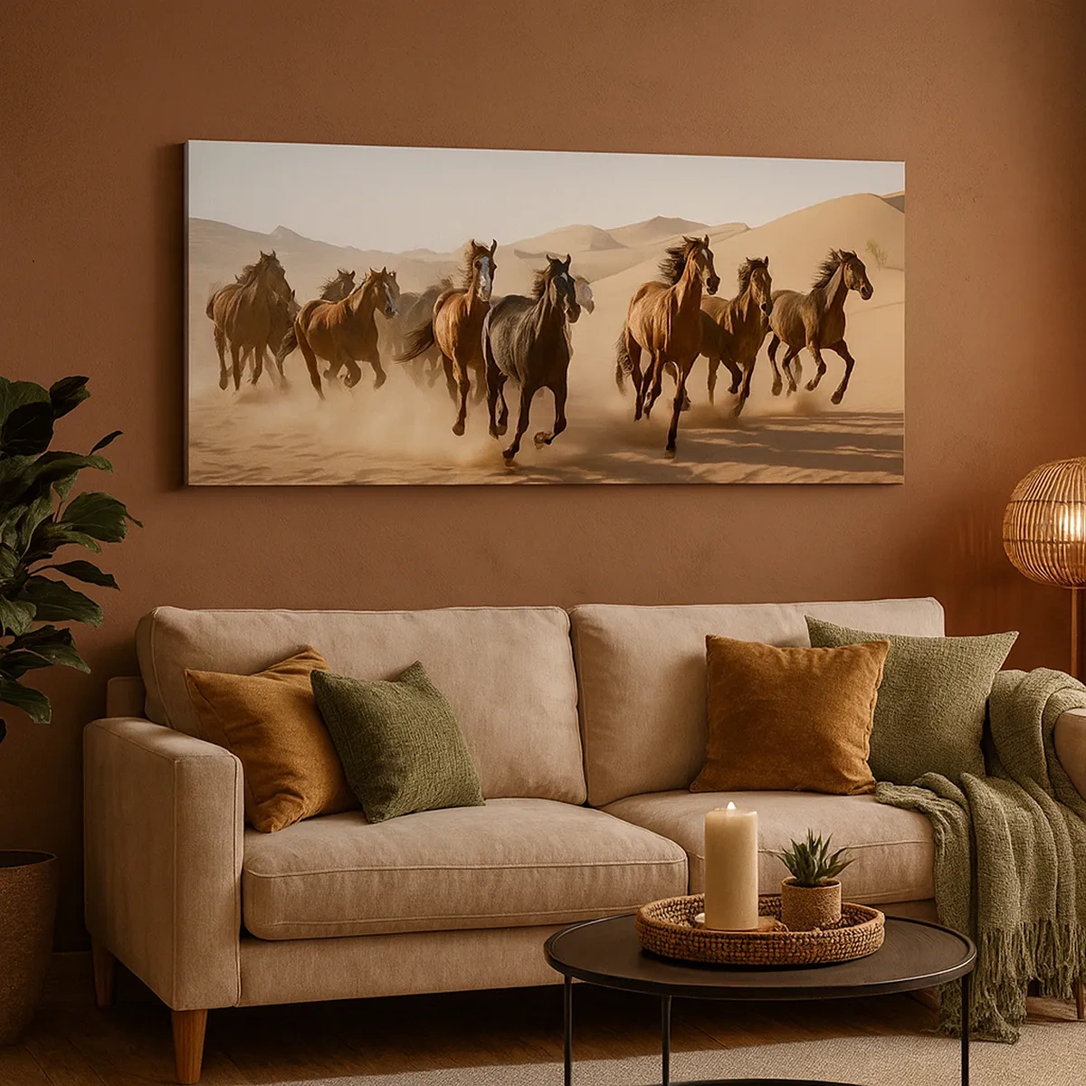 Obraz na plátně - Volné jako vítr - 30x30 cm