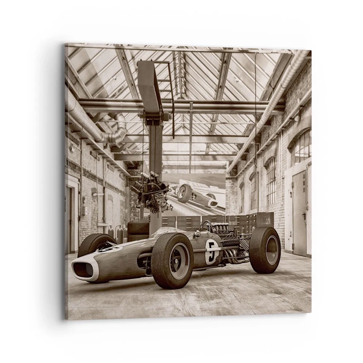 Obraz na plátně - Odpočinek vítěze - 70x70 cm