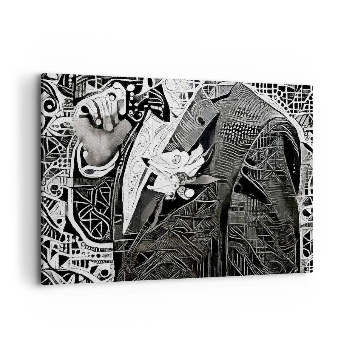 Obraz na plátně - Pouze zdánlivě šedý člověk - 100x70 cm