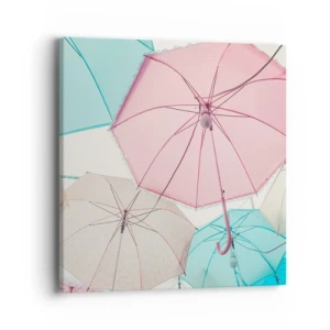 Obraz na plátně - Občas slunce, občas déšť - 40x40 cm