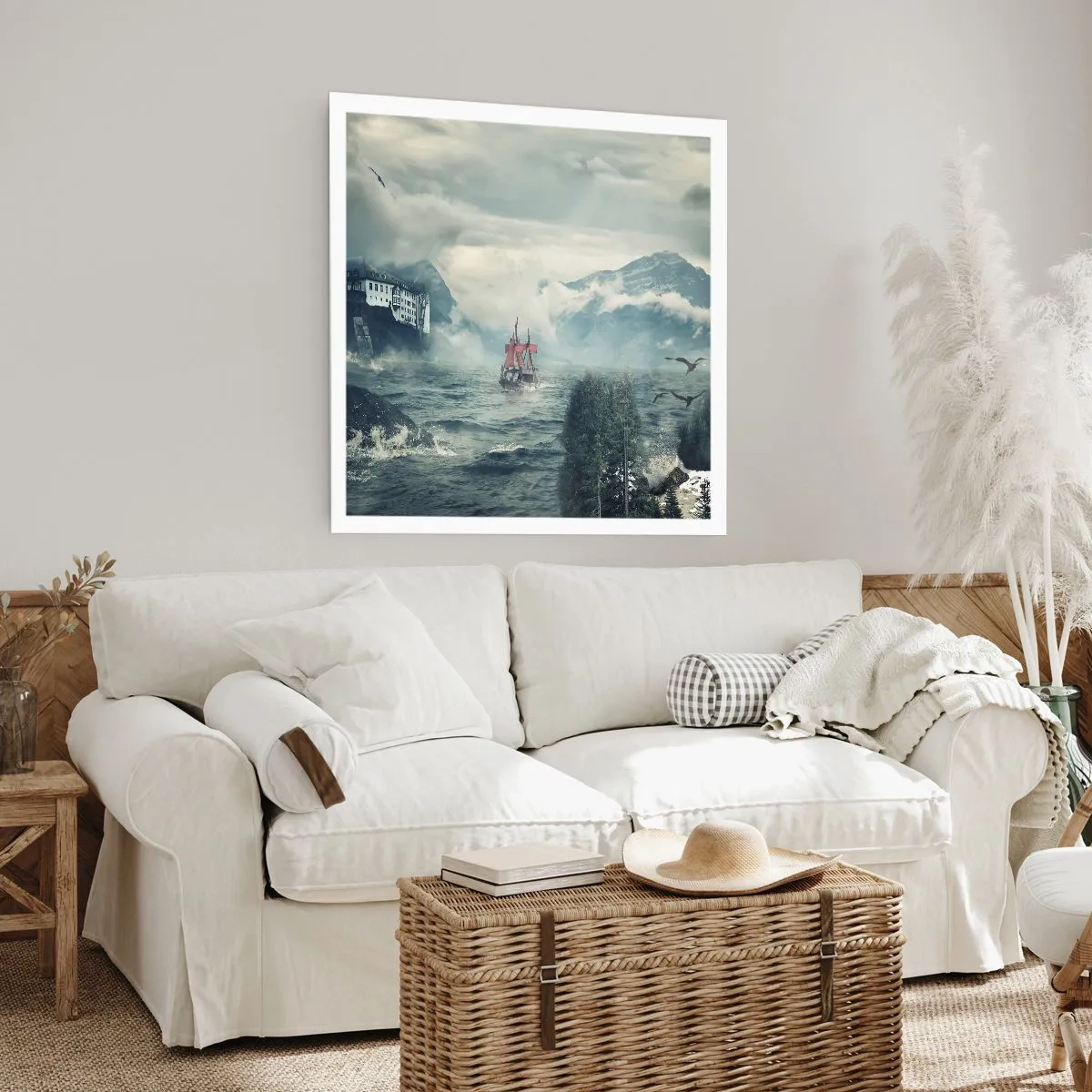 Plakát - V kouzelných vodách - 50x50 cm