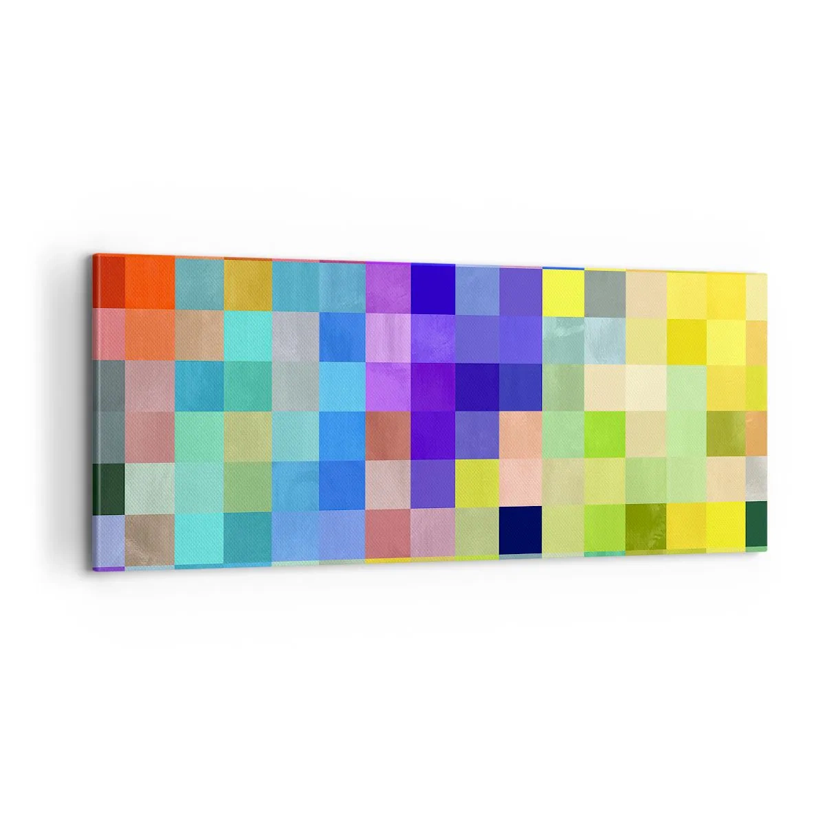 Obraz na plátně - Každý jiný, všechny rovné - 100x40 cm