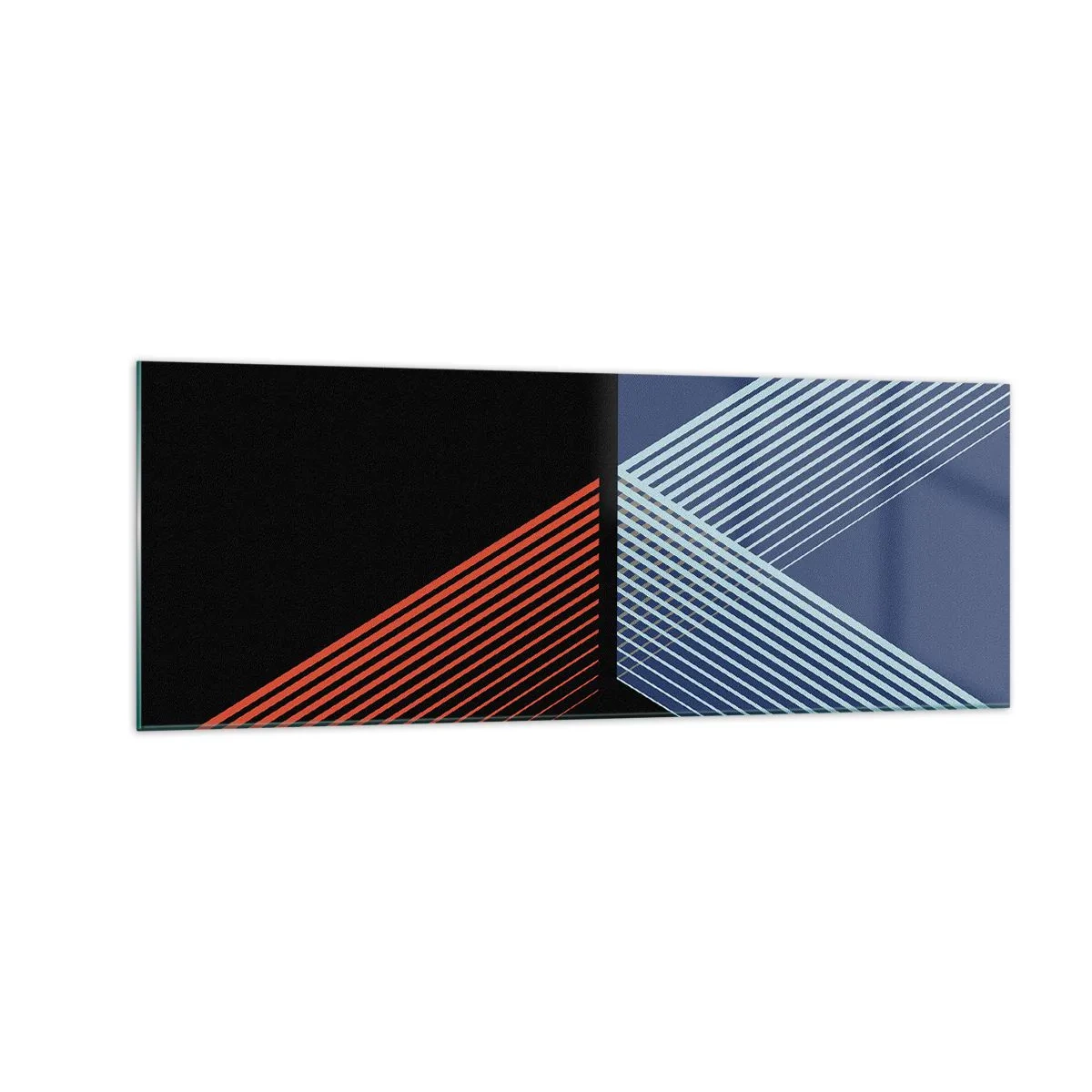 Obraz na skle - Jednoduchý příběh - 140x50 cm