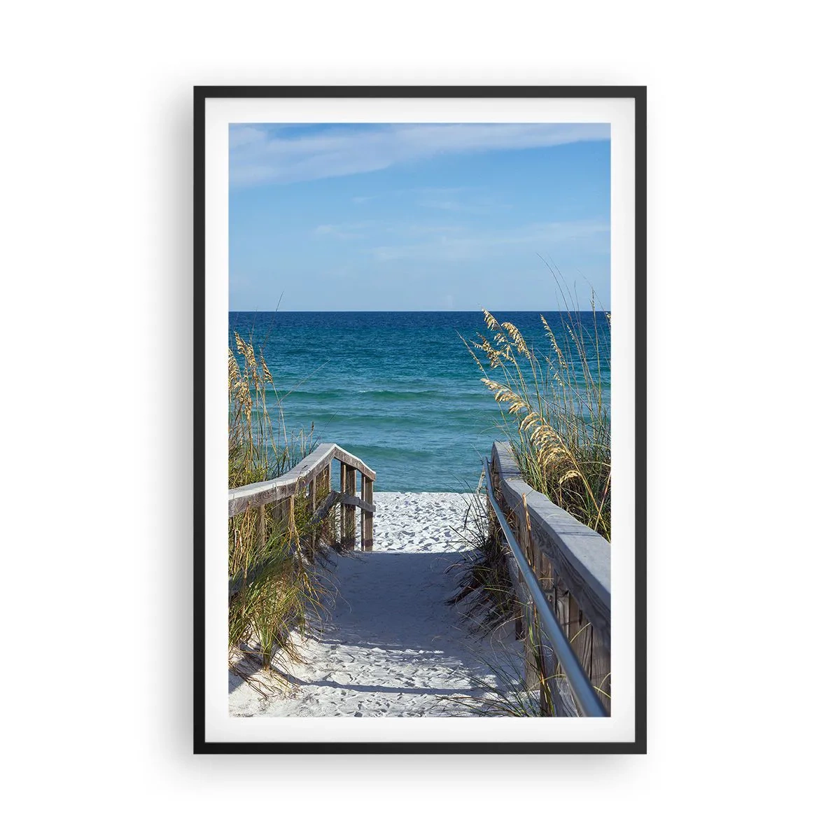 Plakát v černém rámu - Na slunci, ve větru - 61x91 cm