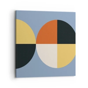 Obraz na plátně - Koukej a počítej - 70x70 cm