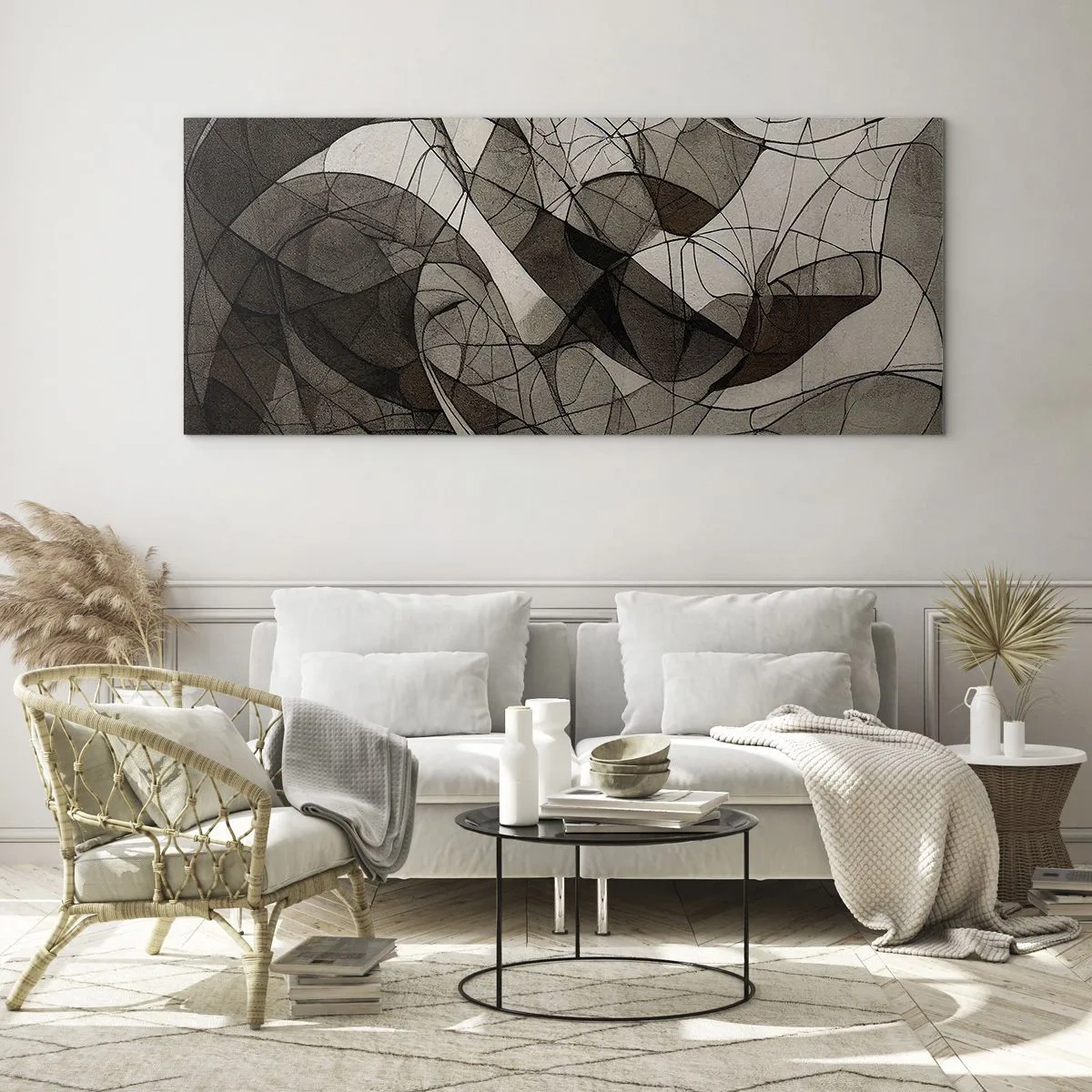 Obraz na skle - Oběh barev Země - 120x50 cm