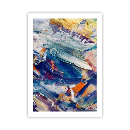 Plakát - Chaos barev - 50x70 cm