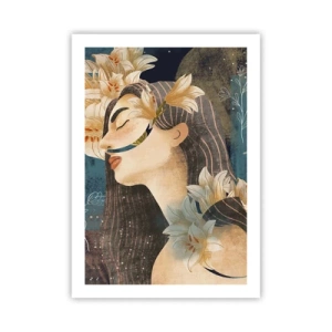 Plakát - Pohádka o princezně s liliemi - 50x70 cm