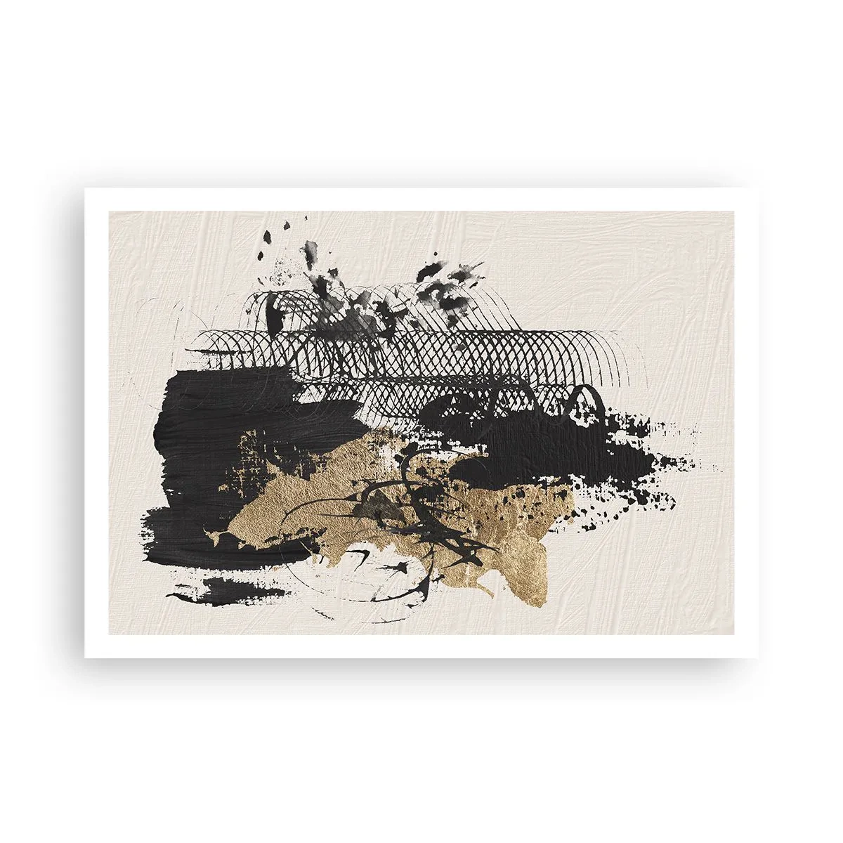 Plakát - Kompozice s vášní - 100x70 cm