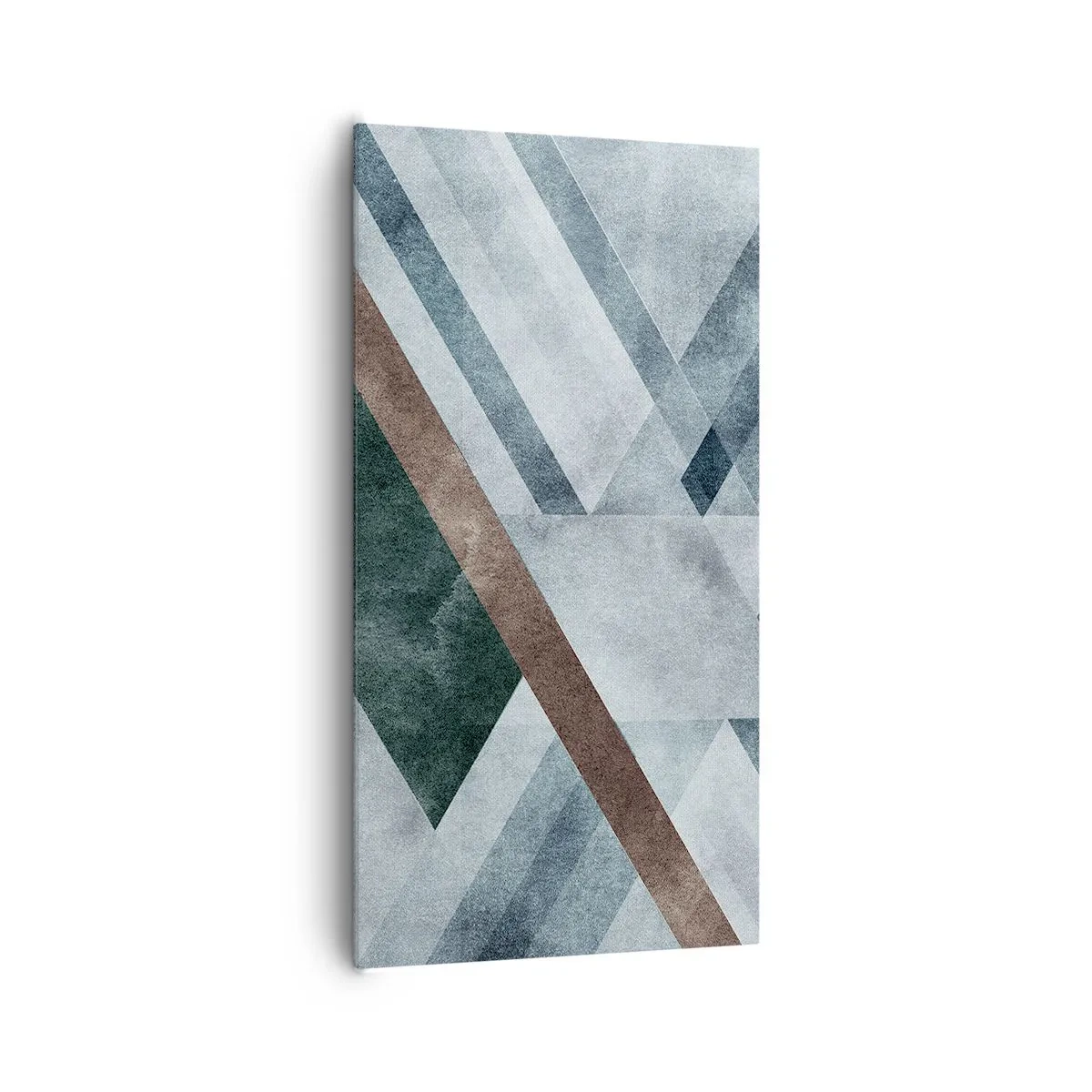 Obraz na plátně - Sofistikovaná elegance geometrie - 65x120 cm