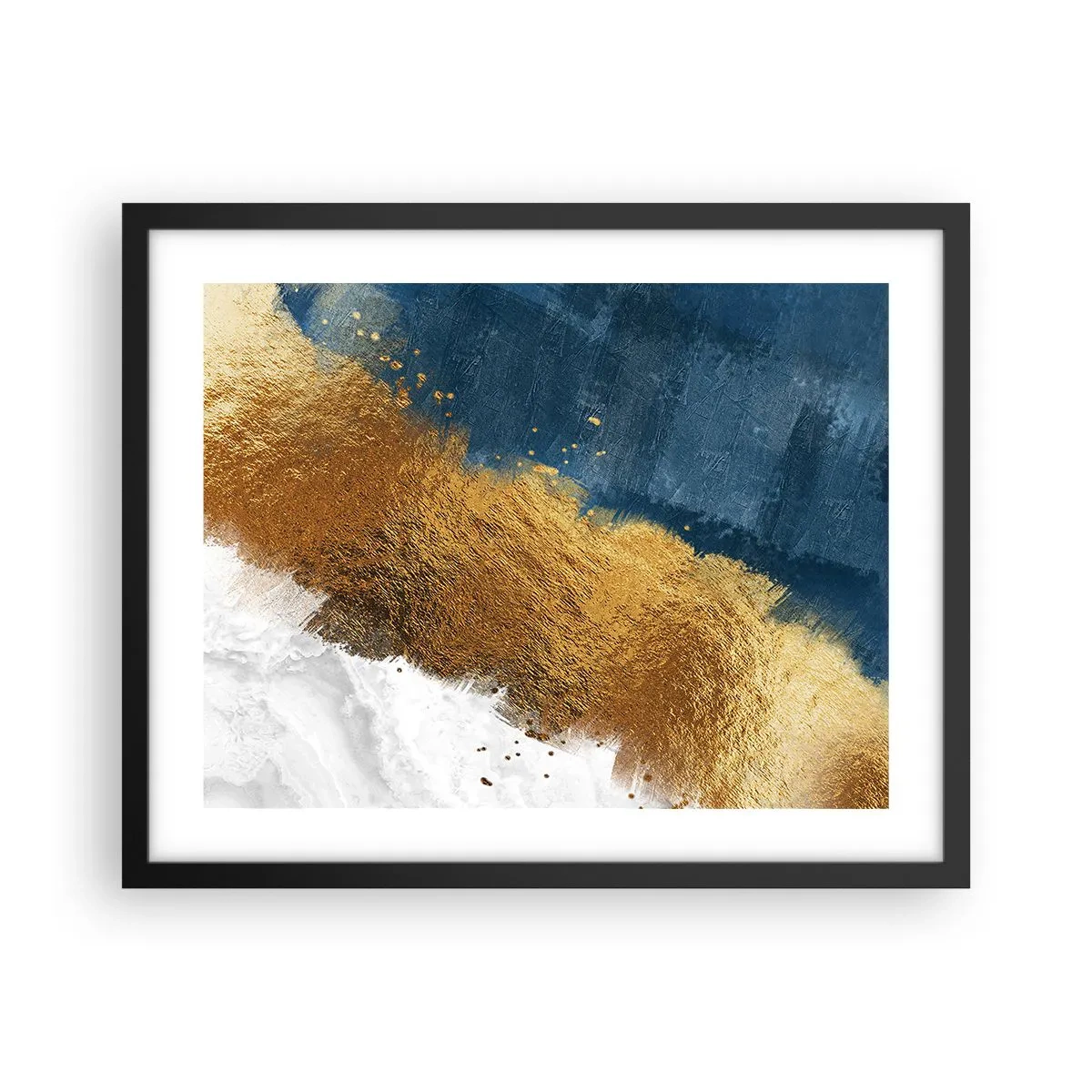 Plakát v černém rámu - Barvy léta - 50x40 cm