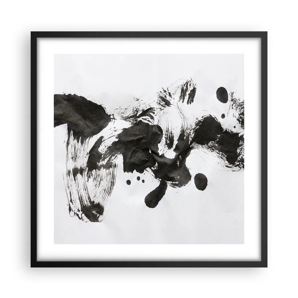 Plakát v černém rámu - Metoda v šílenství? - 50x50 cm