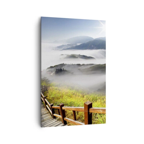 Obraz na plátně - Utkané ze záře a mlhy - 80x120 cm