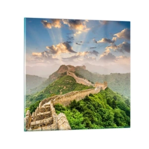 Obraz na skle - Nepomíjející velikost - 50x50 cm