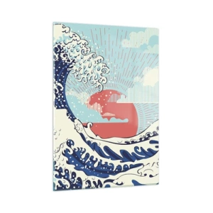 Obraz na skle - Z japonských inspirací - 50x70 cm