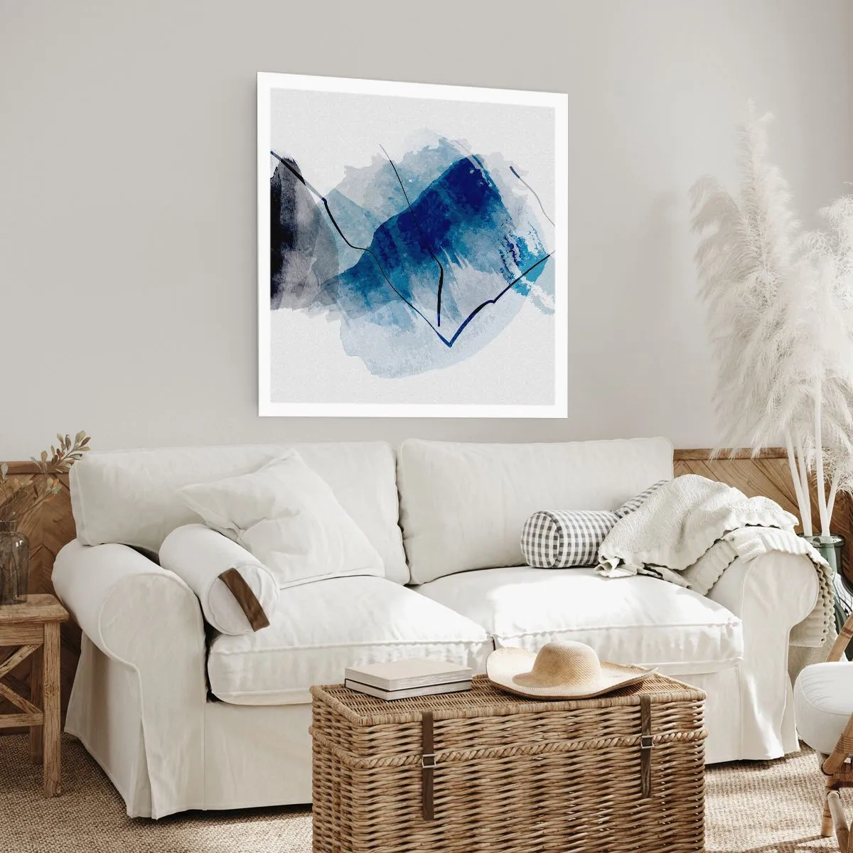 Plakát - Ledová hora - 40x40 cm