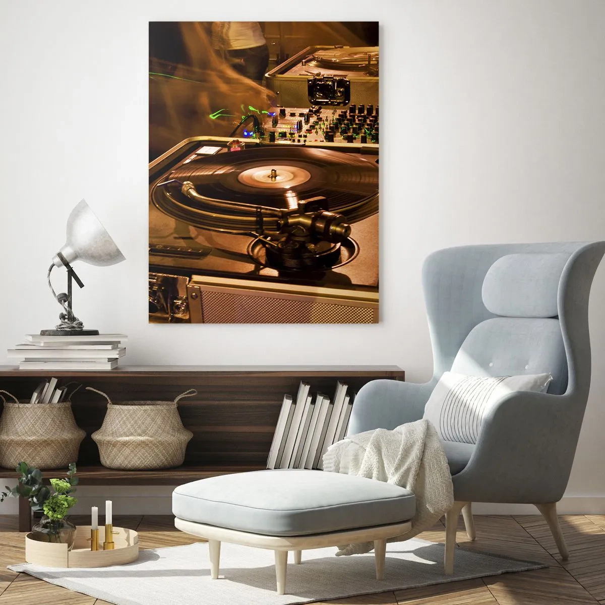 Obraz na skle - Cítíš tu sílu? - 70x100 cm