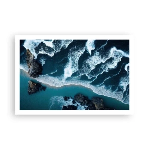 Plakát - Zahalené do vln - 91x61 cm