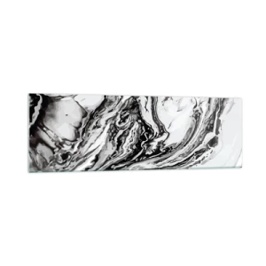 Obraz na skle - Na začátku byl chaos - 160x50 cm
