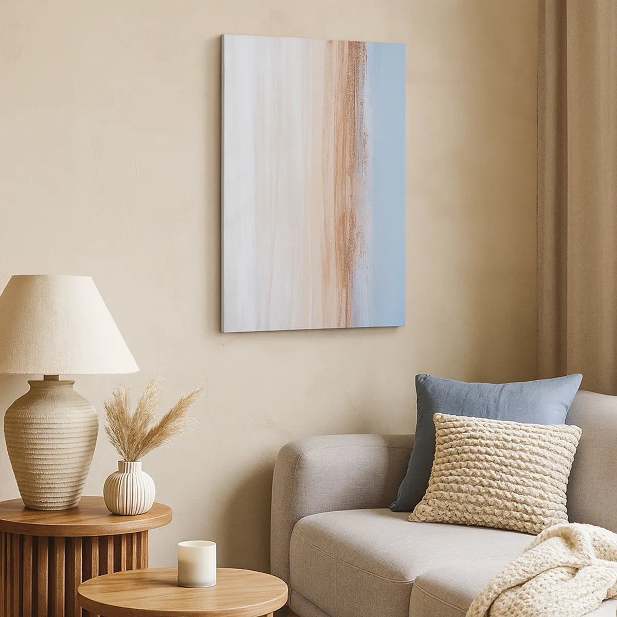 Obraz na plátně - Dvojznačná krajina - 50x70 cm