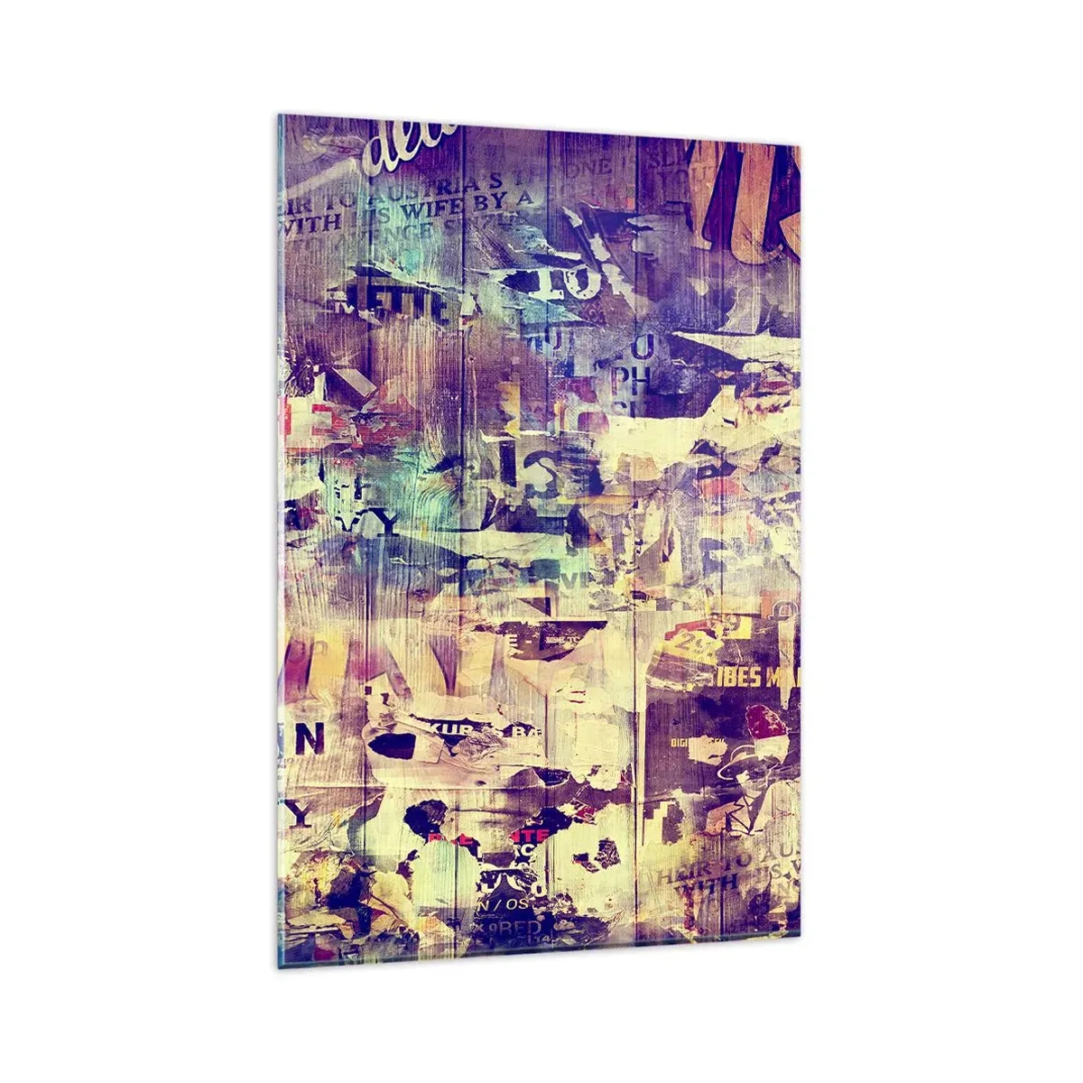 Obraz na skle - A tohle zůstane - 80x120 cm