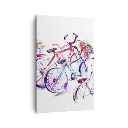 Obraz na plátně - Sjezd Antimoto klubu - 80x120 cm