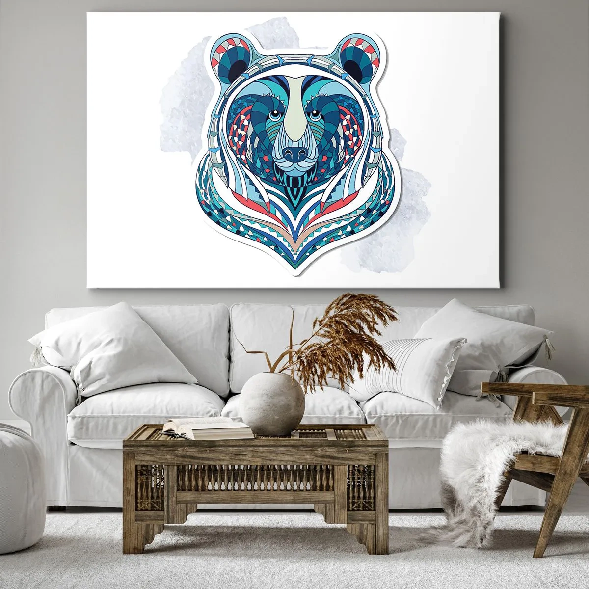 Obraz na plátně - Eviva Grenlandia! - 120x80 cm