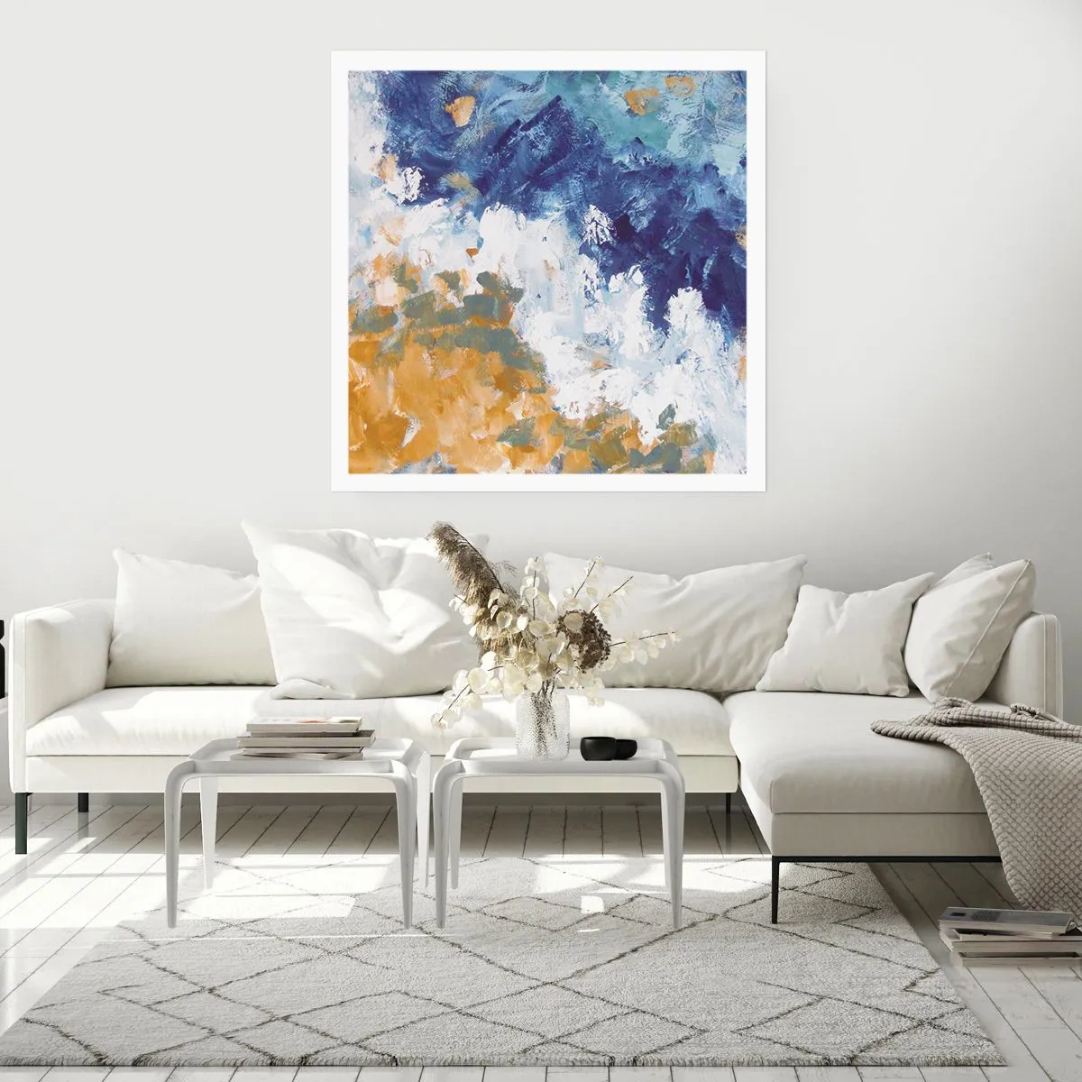 Plakát - Tanec živlů - 40x40 cm